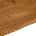 vidaXL Stolová doska 90x80x3,8 cm živý okraj masívne mango