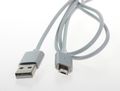MyMax AA-1186 Magnetický kábel MicroUSB, strieborný