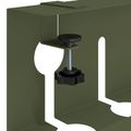 vidaXL Úložný box na káble pod stôl 2 ks Olivovo zelená