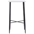 vidaXL 5-dielna barová súprava, umelá koža, zelená