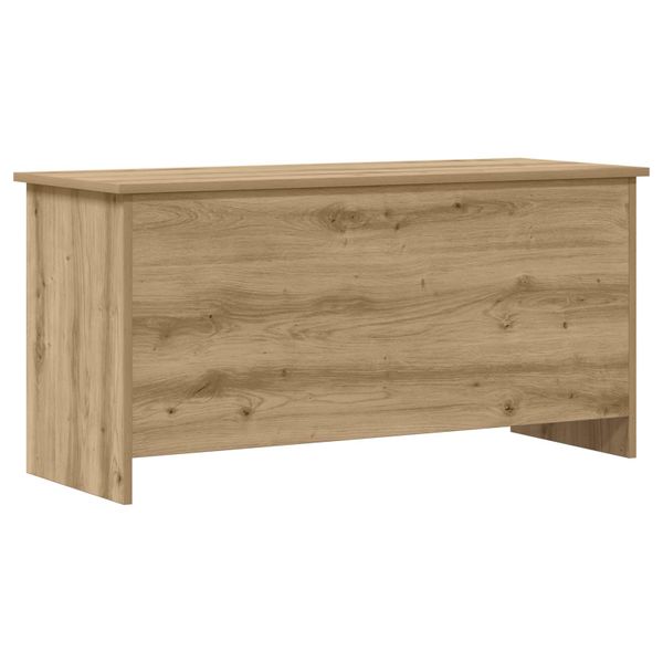 vidaXL Úložná truhlica Dub artisan 100 x 40 x 50 cm Kompozitné drevo