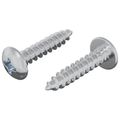 vidaXL Drevo skrutky 2 ks Strieborná M4 x 20 mm Oceľ