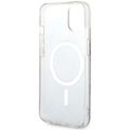 Guess puzdro pre iPhone 14 6,1" GUHMP14SH4STW hnedé hardcase Magsafe IML 4G
