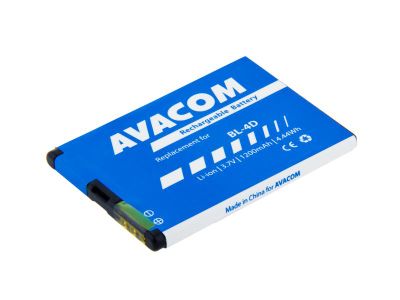 Batéria AVACOM GSNO-BL4D-S1200A do mobilu Nokia E7, N8 Li-Ion 3,7 V 1200mAh (náhrada za BL-4D)