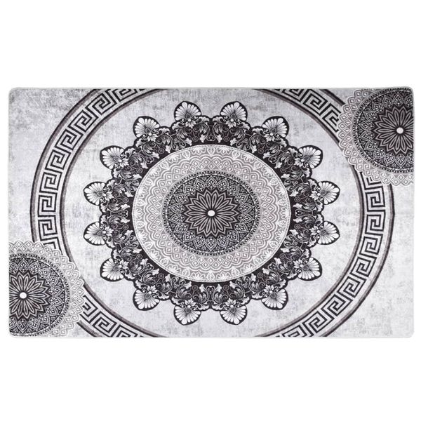 vidaXL Koberec umývateľný viacfarebný 120x170 cm protišmykový