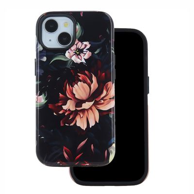 Dekoračné puzdro pre iPhone 12 / 12 Pro 6,1" pivónia