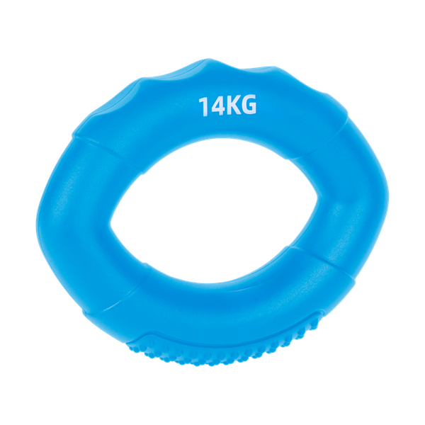 Posilovací kružok silikonový 0 - 14 kg REBEL ACTIVE RBA-2501-BL modrý