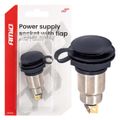 Zásuvka přídavná, napájecí, šroubovací 250W 12V 24V AMiO-04462