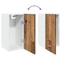 vidaXL Závesná skrinka “Lyon” Old Wood 30x31x60 cm Engineered Wood