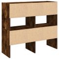 vidaXL Stojany na topánky 2 ks stohovateľné tmavý dub 89,5x30x40 cm