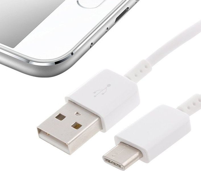 Samsung Type-C Dátový Kábel White (Bulk)
