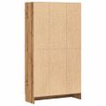 vidaXL Knižnica Artisan Dub 82,5x30,5x150 cm Inžinierske drevo