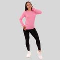 Dámska mikina Basic Jumper Baby Pink - GymBeam, veľkosť S, veľkosť oblečenia S