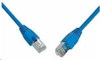 Solarix - patch kabel CAT6 SFTP PVC 3 m modrý snag-proof
