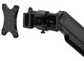 Neomounts DS65S-950BL2 Neomounts NEXT One SL Desk Mount, double display, sliding VESA (topfix clamp/grommet), black Držák, VESA, stolní, pro 2 ploché/zakrivené monitory, úhloprícka 24–34", náklon 140°, otácení 180°, rotace 180°, nosnost 22kg, ce
