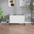 vidaXL Skrinka na platne biela 74,5x38x48 cm kompozitné drevo