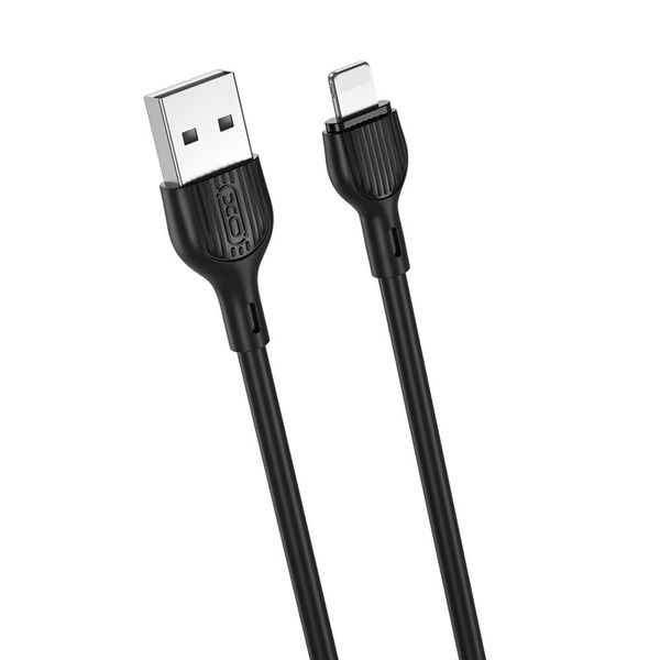 XO kábel NB200 USB - Lightning 2,0 m 2,1A čierny