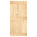 vidaXL Posuvné dvere 100 x 210 cm Prírodná a biela