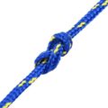 vidaXL Lodné lano modré 2 mm 50 m polypropylén