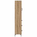 vidaXL Highboard Remeselný dub 34,5 x 34 x 180 cm Kompozitné drevo
