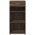 vidaXL Komoda hnedý dub 45x42,5x93 cm spracované drevo