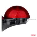 Zvuková signalizácia klaksónu sada 2 ks červená 125 mm 12V AMIO-04075
