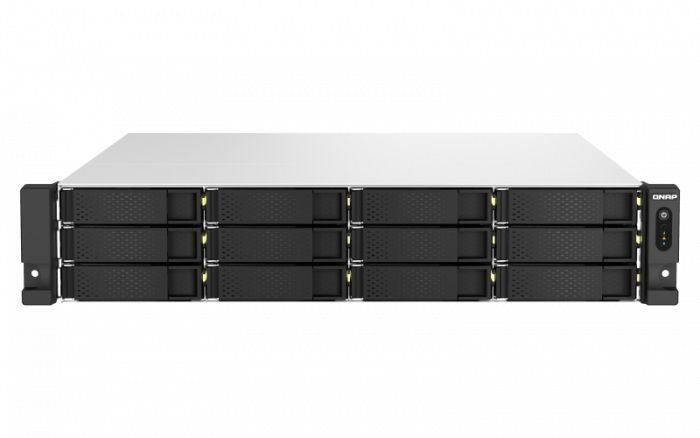 QNAP TS-h1887XU-RP-E2336-32G (Xeon 4,8GHz, ZFS, 32GB ECC RAM, 12x 3,5'' + 6x2,5'', 2x 2,5GbE, 2x10GbE)