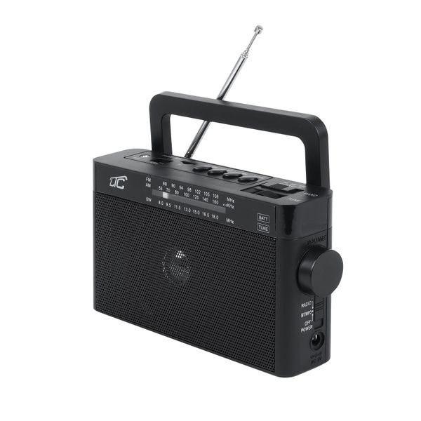 LTC prenosné rádio SONA, Bluetooth, USB, TF, čierna