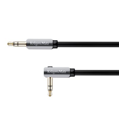 Kábel Jack 3,5mm konektor/Jack 3,5mm konektor 1m KRUGER & MATZ KM0312