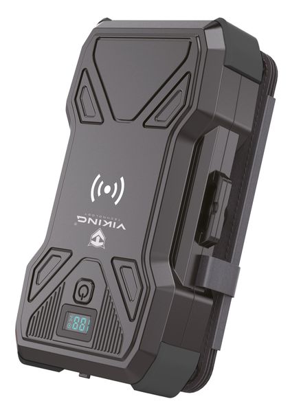 Solárna powerbanka VIKING TYR III/Output: 1xUSB-C, 2xUSB-A/Wireless charge 15W max/30000mAh/ LED svetlo