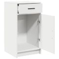 vidaXL Servírovacia skriňa Biela 40 x 40.5 x 75 cm Kompozitné drevo