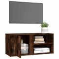 vidaXL TV skrinky 2 ks dymový dub 80x31,5x36 cm spracované drevo