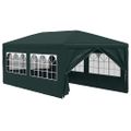 vidaXL Párty stan 3x6 m, zelený
