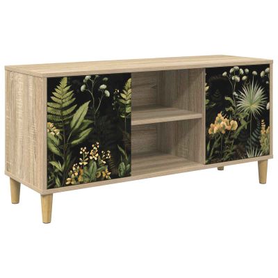 vidaXL TV skrinka RHENEN 102 x 33 x 50 cm Sonoma Kompozitné drevo