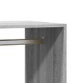 vidaXL Šatník sivý sonoma 77x48x102 cm kompozitné drevo