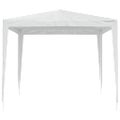 vidaXL Párty stan 2,5x2,5 m, biely