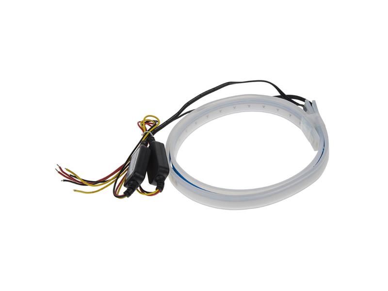 LED pásik CARCLEVER 96UN02 dynamické smerovky oranžová 45cm