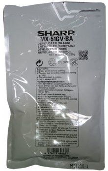 developer SHARP MX-51GVBA Black MX-4110N/4111N/4112N/4112NA/4110N/4141N/5110N/5111N/5112N/5112NA (150000 str.)
