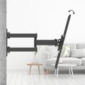 HAMA Výsuvný držiak na TV, 32" - 75", 40kg, čierny