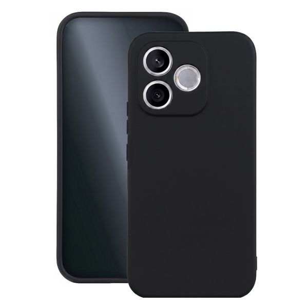 Silikónové puzdro pre Honor 600 Lite čierne