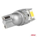 LED žiarovky CANBUS T10 W5W 2SMD 3570 White 12V 24V AMiO-04256