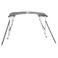 vidaXL Strieška Bimini s 3 oblúkmi a stenami 183x(137-152)x137 cm