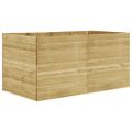 vidaXL Vyvýšený záhradný záhon 200x100x97 cm, impregnovaná borovica