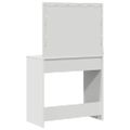 vidaXL Toaletný stolík Biela 78,5 x 41 x 135 cm Kompozitné drevo