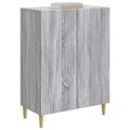 vidaXL Servírovacia skriňa Sivá sonoma 66 x 34,5 x 90 cm