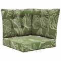 vidaXL Vankúš na vonkajšiu pohovku Polyester Design s listami