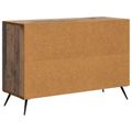 vidaXL Servírovacia skriňa so zásuvkou Staré drevo 89 x 34,5 x 60 cm