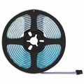 vidaXL LED pás 2 ks Čierna a priehľadná Meď a plast