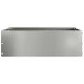 vidaXL Obrubník trávnika 6 ks 40 x 40 x 13 cm Pozinkovaná oceľ