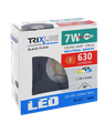 Bodové LED světlo 7W - kruhové TR 425 / 9666 Černá TRIXLINE